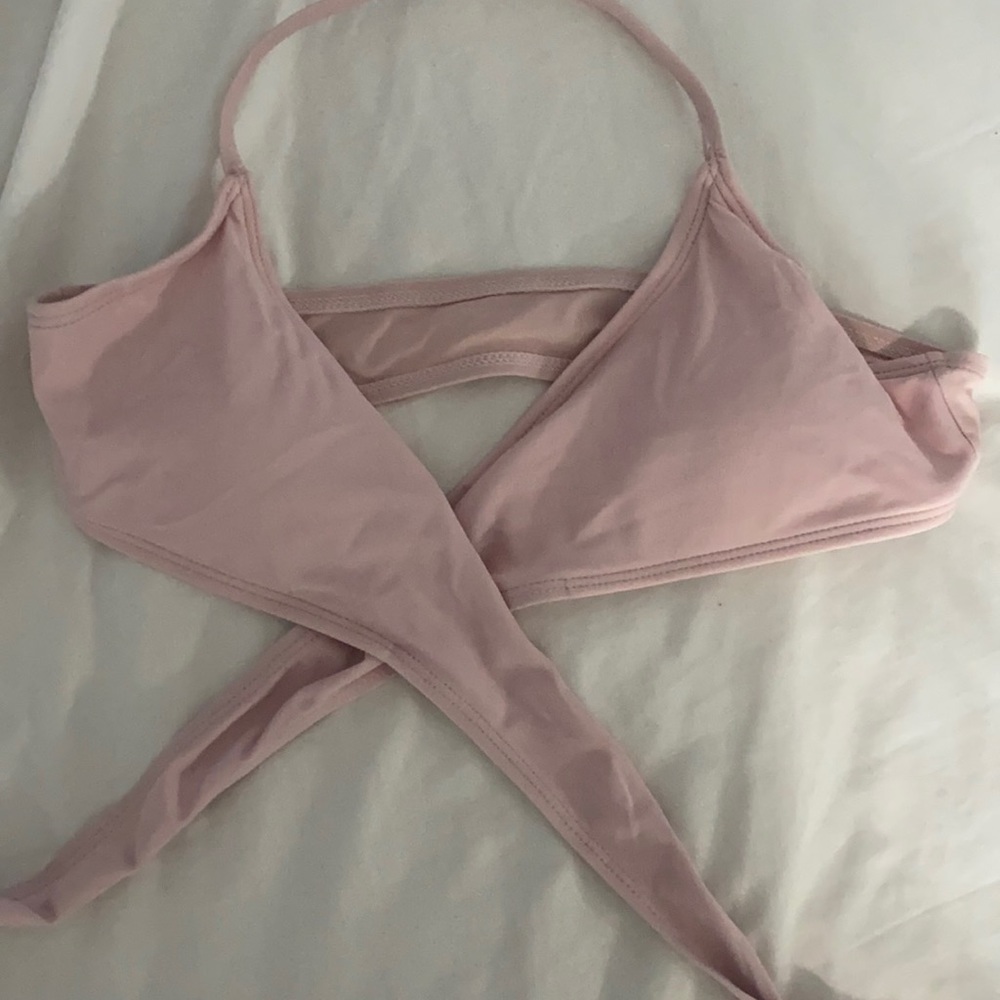 Zaful cross bikini top